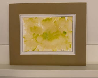 Settling - Hand-Painted Original Abstract Art