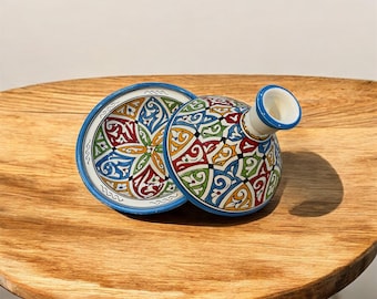 Moroccan Tagine from Fes – Handmade Ceramic Cooking Dish – Oven Friendly