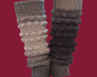 Bobble Crochet Leg Warmers PATTERN | PDF | Ankle Warmers | Cozy | Comfy