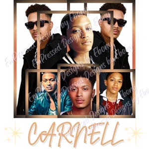B5 Tour Graphic-tröja: CARNELL EDITION 2000-tals R&B-tröja med retrostil, hiphop och streetwear