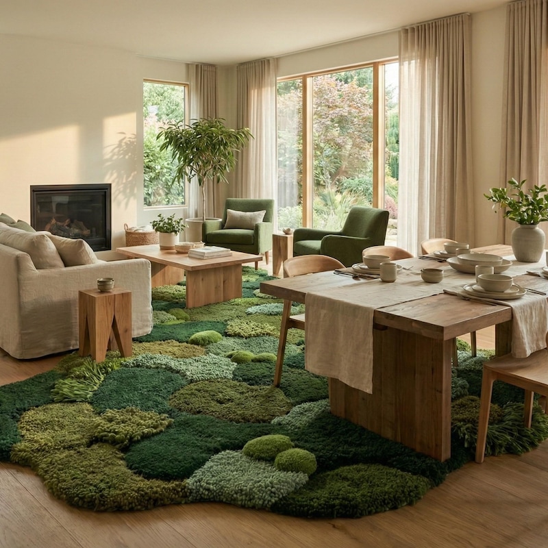 Moss Rug - Etsy