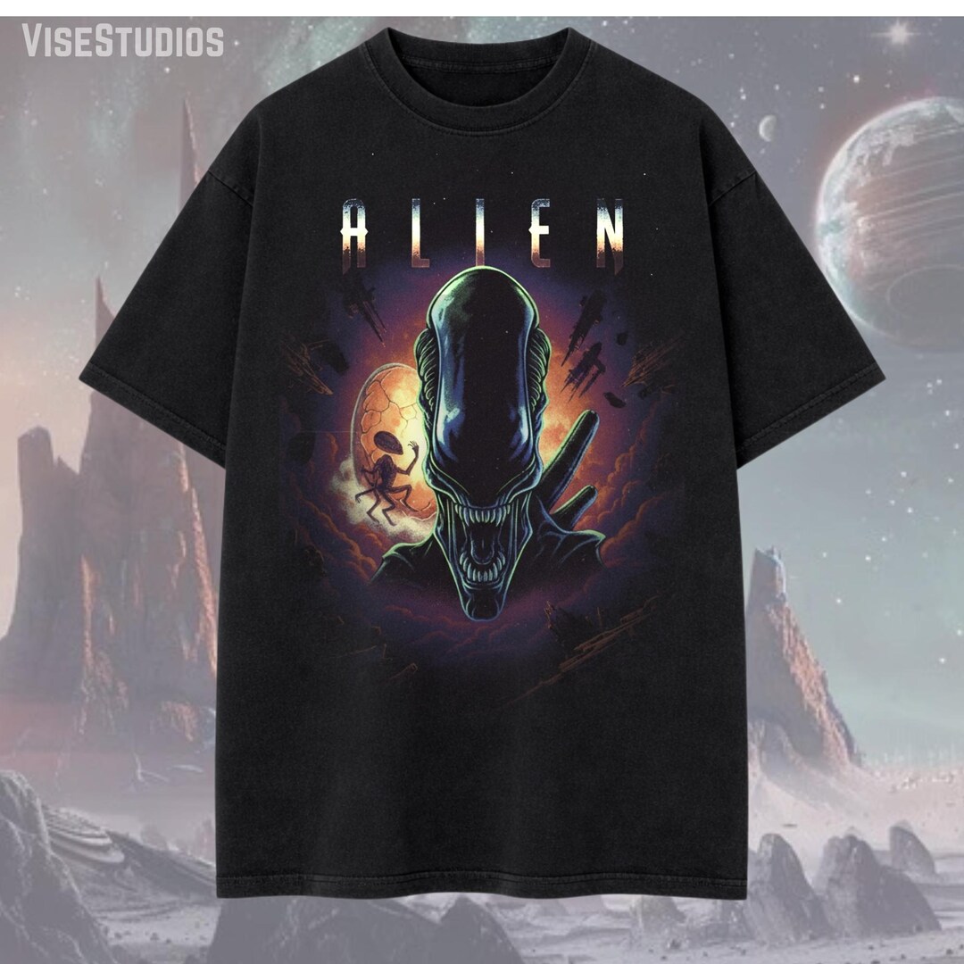 Alien (1979) Movie T-shirt | Oversized 90s Style Tee - Etsy