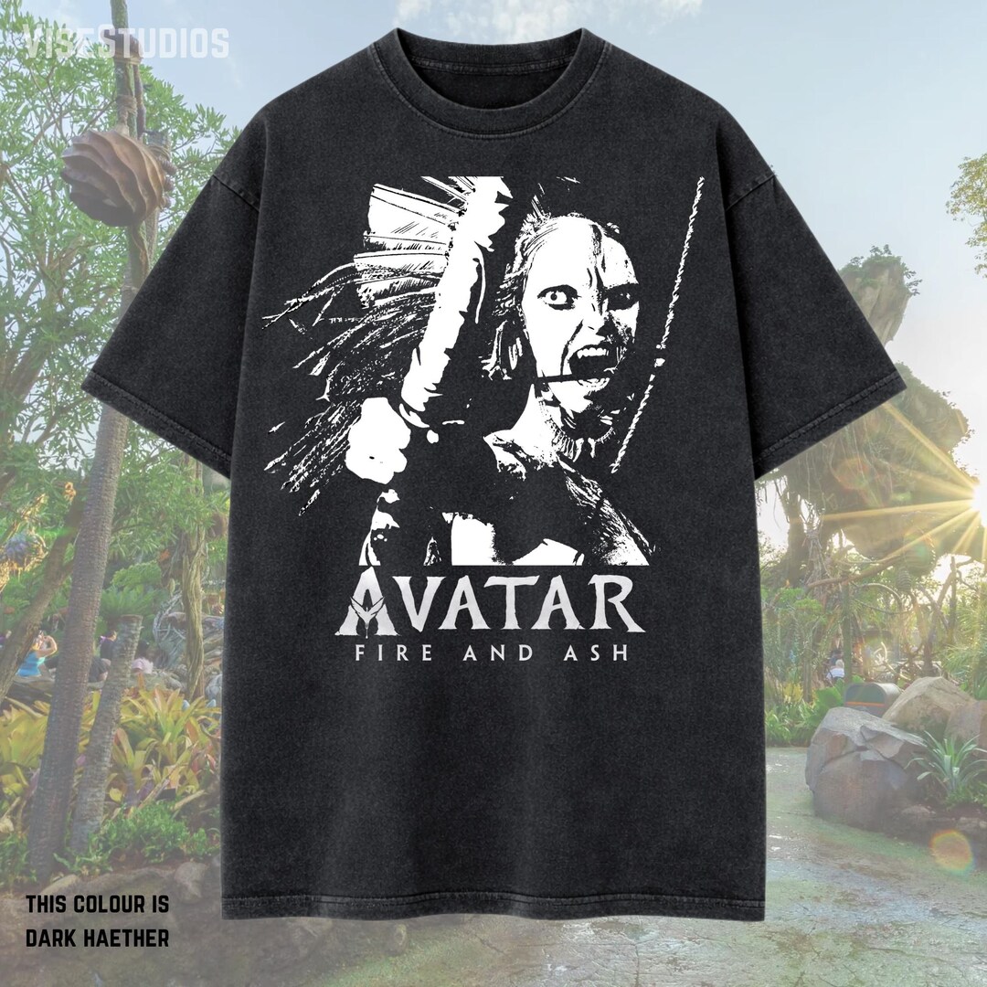 Ve Rang Verang Avatar Fire and Ash Graphic T-shirt – Sci-fi Movie Tee ...