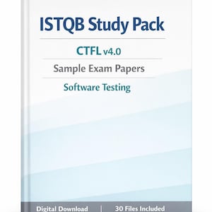 ISTQB Studienpaket | CTFL v4.0 | Muster-Prüfungspapiere | Software Testing Version | Sofortiger digitaler Download