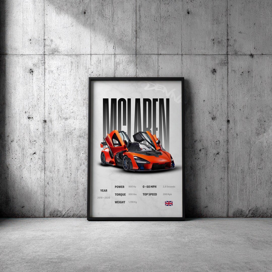Poster De Moto Sur L'Autoroute Pour Chambre - Esthétique - Décoration