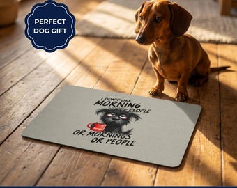 grappige hondenvoermat, antislip waterdichte placemat voor huisdieren, hondenliefhebbercadeau