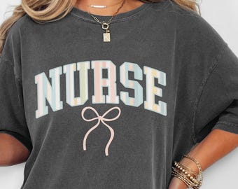Comfort Colors Nurse Shirt - Nurse Gift, Nurse Graduation Tees, Nursing School TShirt