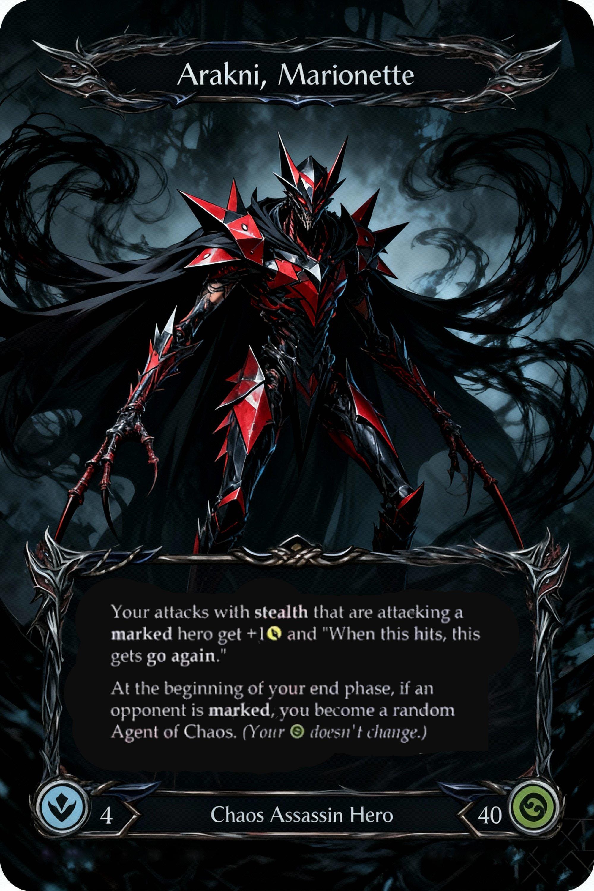 Flesh and Blood Proxy Card - Etsy