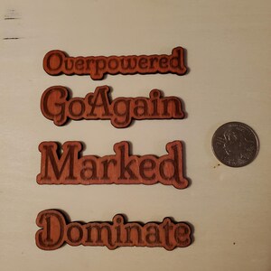 Marked Token Fab - Etsy