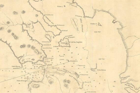 San Francisco Bay Marine Chart