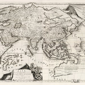 1693 Map of Asia