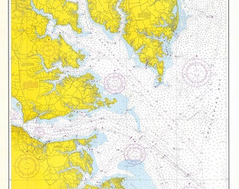 Chesapeake Bay, York River Entrance - 1968