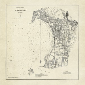 Burlington, Vermont - 1872-