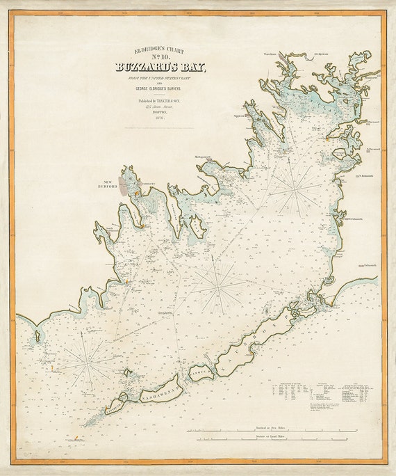 Buzzards Bay Chart