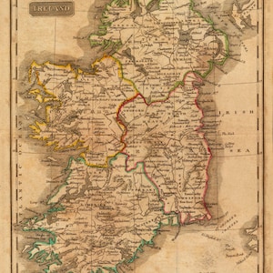 1820 Map of Ireland