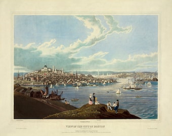 Vintage Boston Print
