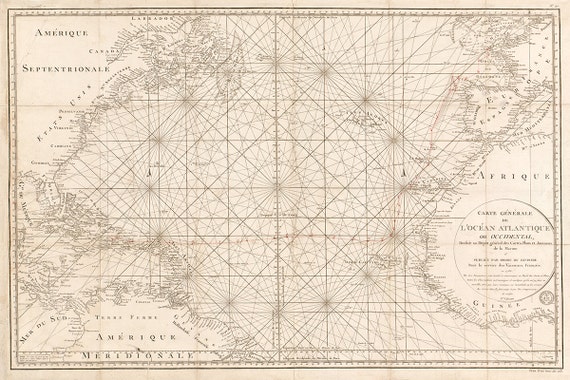 Nautical Charts Atlantic Ocean