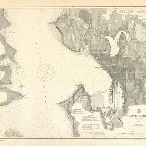 Le port de Seattle – 1911
