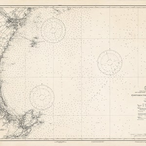 Portsmouth to Cape Ann – Nautical Chart