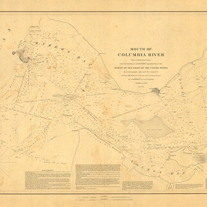 Mouth of the Columbia River – 1851