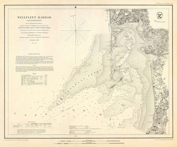 Wellfleet Harbor Chart
