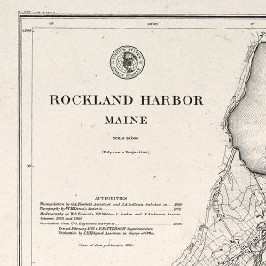 Rockland Harbor 1895 image 4