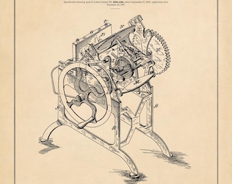 Brevetto di stampa della macchina da stampa