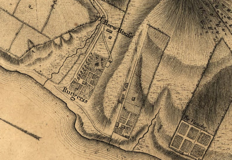 1766 Map of New York City image 3