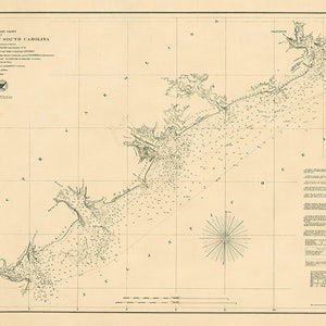 Costa Marítima da Carolina do Sul – 1856