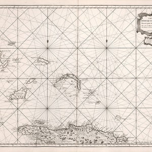 1768-Karte von Turks und Caicos
