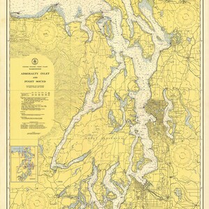1948 Admiralty Inlet & Puget Sound