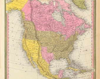 1998年 North America 北アメリカ 道路地図 1998年 North America 北