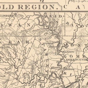 1848 Map of North Carolina image 3