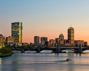 Photograph of the Boston Skyline