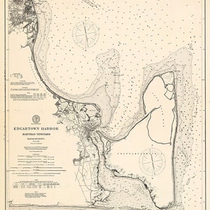 Edgartown Hafen 1887