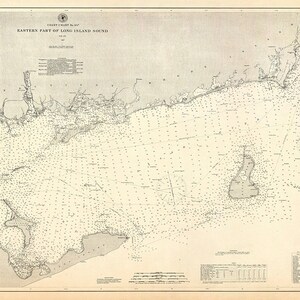 Eastern Part of Long Island Sound – 1887