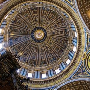 Photograph of the Dome of Saint Peter&#39;s Basilica