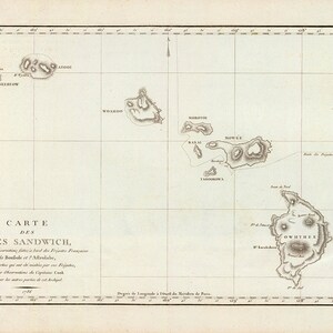 Hawaiian Islands 1786