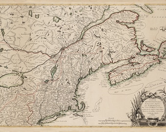 1778 Map of New England