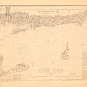 Eastern Part of Long Island Sound – 1878