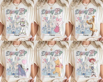 Personalized Family Disney 2026 Shirt | Custom Last Name Vacation Tee | Vintage Disney World Trip Hoodie