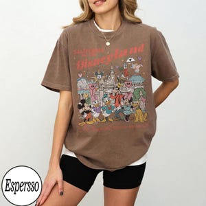 Vintage Disneyland Mickey Mouse Shirt, Happiest Place On Earth Comfort Colors Tee image 7