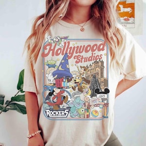 Komfort Farben Disney Hollywood Studios Shirt | Mickey & Friends Turm des Schreckens Tee | Toy Story Star Wars Land Kapuzenpullover Bild 1