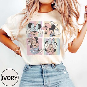 t-shirt graphique Minnie Mouse vintage | Sweat-shirt rétro Magic Kingdom 2025 | Sweat à capuche classique Disney Family Vacation Apparel image 1