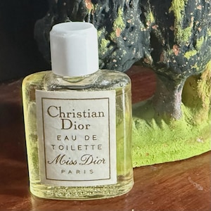 Vintage Christian Dior Perfume Miss Dior - Etsy