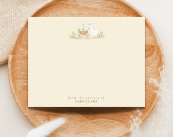 Silly Goose Baby Shower Customizable Thank You Cards
