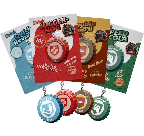 Perk-a-Cola couronne de bière zombies porte-clés