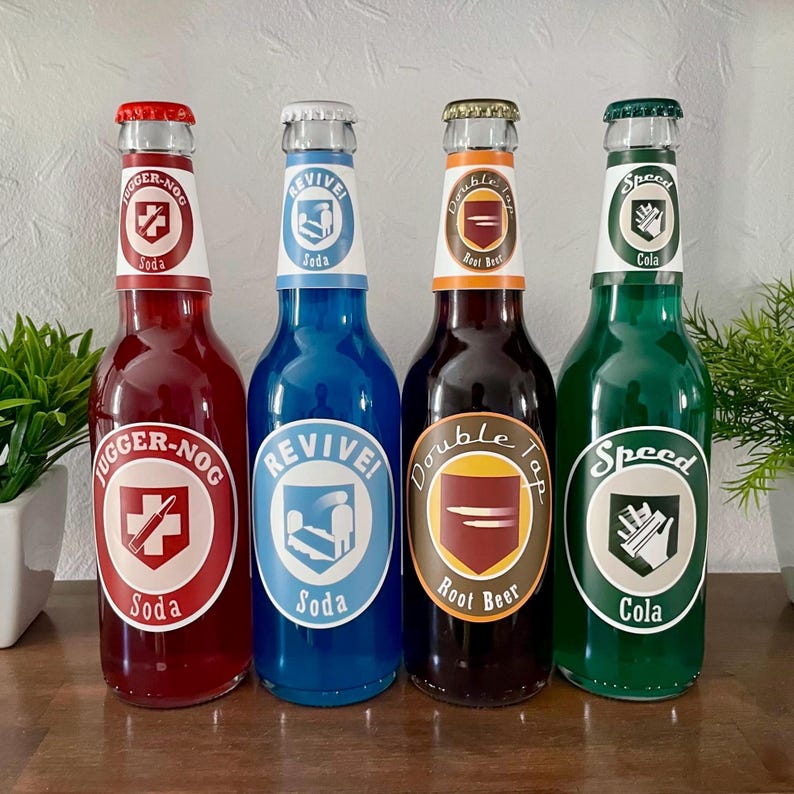 Perk-a-cola Cod Zombies Bottles | Epoxy | Résine - Etsy