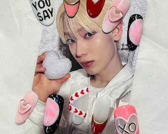 Enhypen XO Only If You Say Yes press on nails