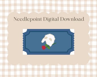 Phantom Broadway Ticket - Digital Needlepoint Chart